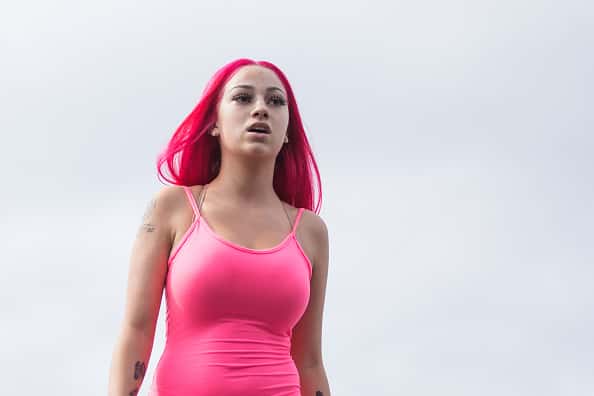 Rapper Danielle Bregoli aka Bhad Bhabie performs onstage during JMBLYA at Fair Park on May 03