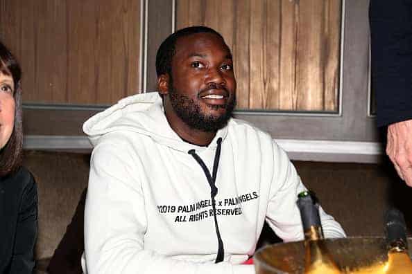 MAY 30: Meek Mill attends Meek Mill At 40/40 Club 40 / 40 Club on May 30