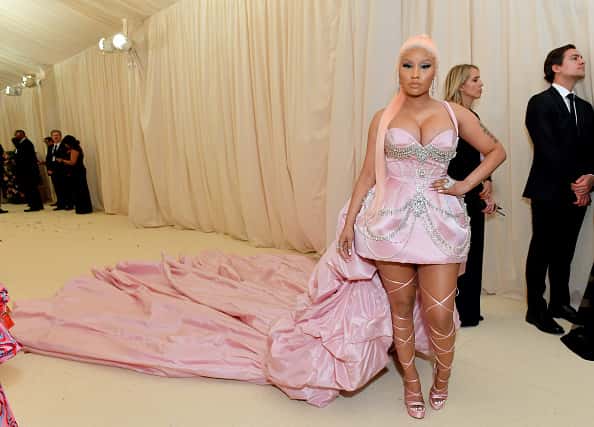 Nicki Minaj attends The 2019 Met Gala Celebrating Camp: Notes on Fashion at Metropolitan Museum of Art on May 06
