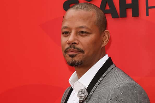 Terrence Howard on the red carpet