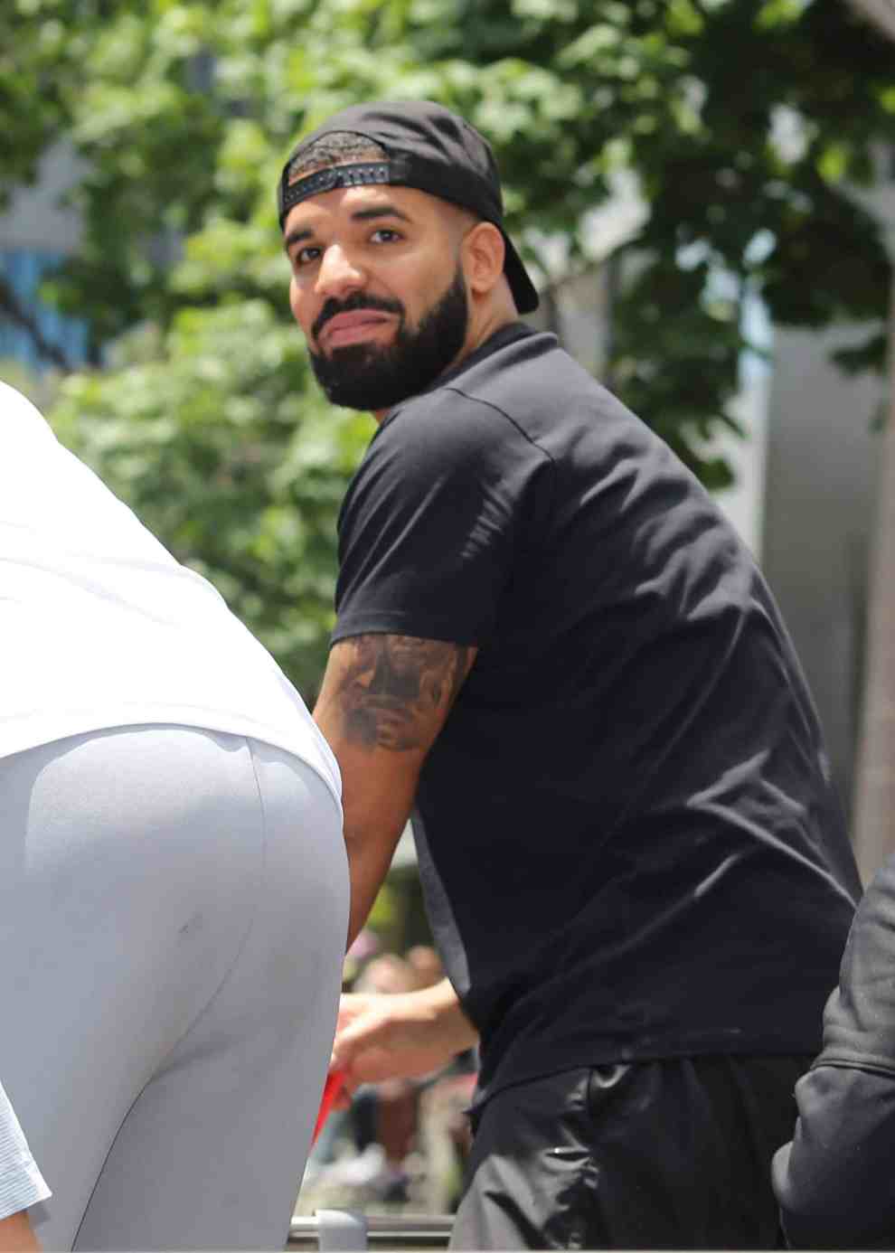Drake at the Raptors parade
