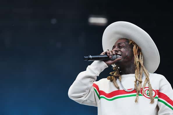 Lil Wayne on stage