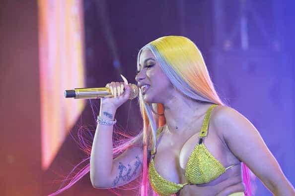 JUNE 02: Cardi B performs on stage during the Hot 97 Summer Jam 2019 at MetLife Stadium