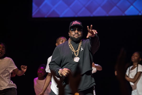 Rapper Big Boi performs on stage during the 2019 Ron Clark Academy Graduation at Woodruff Arts Center on June 09