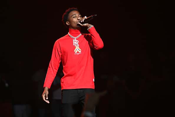Rapper Roddy Ricch performs onstage at The Wiltern on June 10