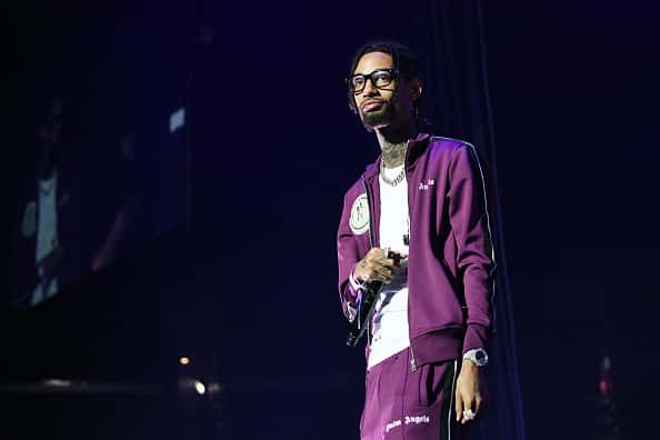 JUNE 22: PnB Rock performs onstage at the STAPLES Center Concert Sponsored By Sprite during BET Experience at Staples Center on