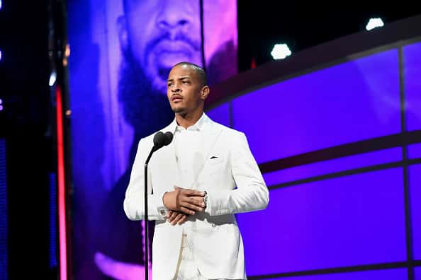 T.I. speaks onstage at the 2019 BET Awards at Microsoft Theater on June 23