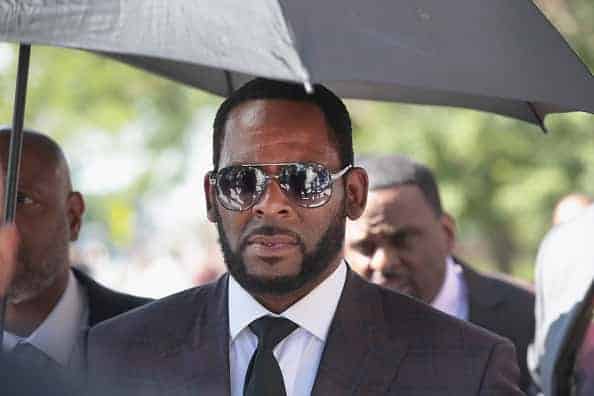 &B singer R. Kelly leaves the Leighton Criminal Courts Building following a hearing on June 26