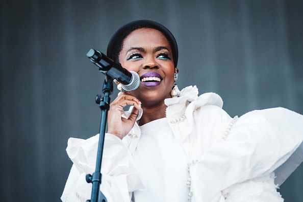 Lauryn Hill performs on stage during day 1 of Madcool Festival on July 11