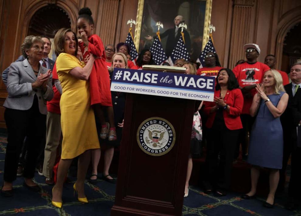 Nancy Pelosi and the rest of the women of the house