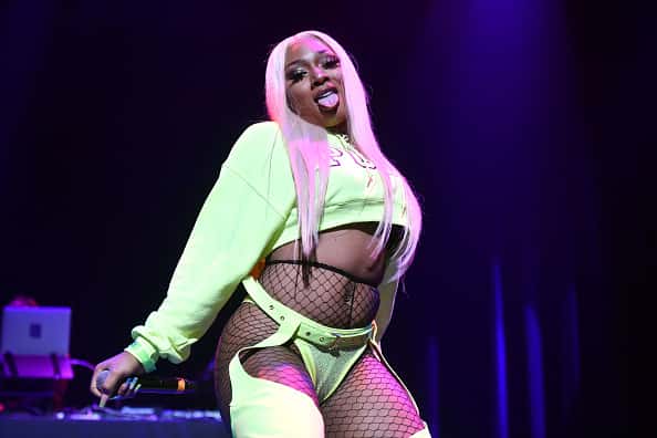 Rapper Megan Thee Stallion performs onstage during the XXL Freshman Concert at The Novo Theater at L.A. Live on July 25