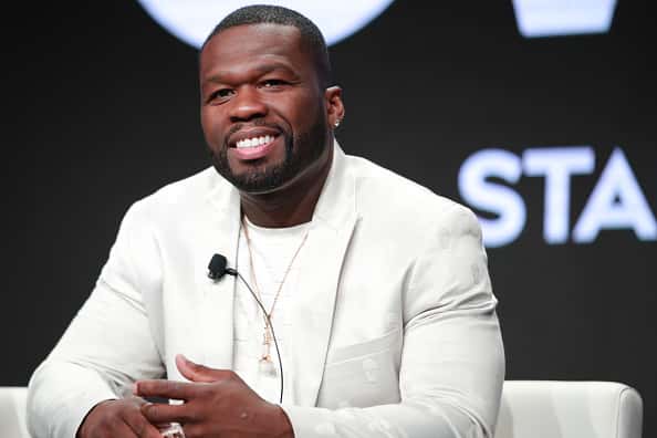 Curtis "50 Cent" Jackson of 'Power' speaks onstage during the Starz segment of the Summer 2019 Television Critics Associ