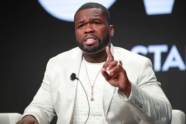 Curtis "50 Cent" Jackson of 'Power' speaks onstage during the Starz segment of the Summer 2019 Television Critics Association Pr