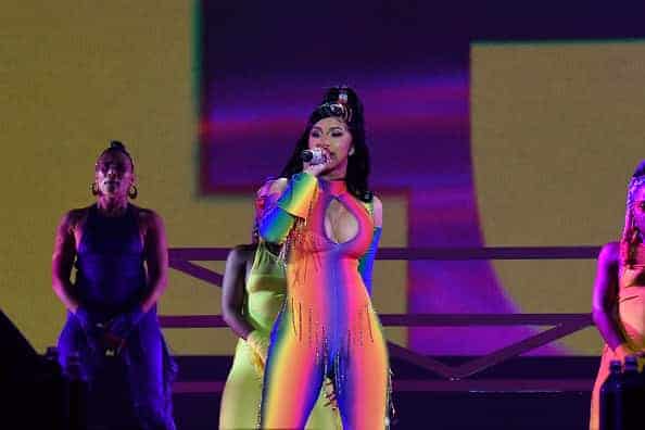 Cardi B performs at Made in America - Day 1 at Benjamin Franklin Parkway on August 31