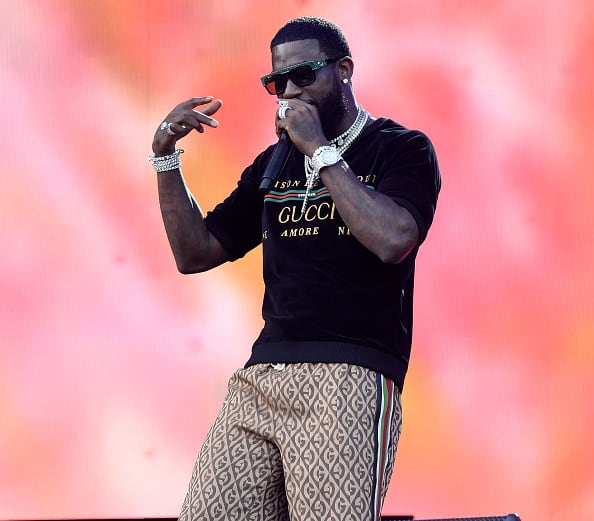 Gucci Mane performs at Made in America - Day 2 at Benjamin Franklin Parkway on August 31