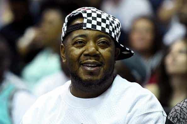 Twista looks on during week seven of the BIG3 three on three basketball league at Allstate Arena on August 03