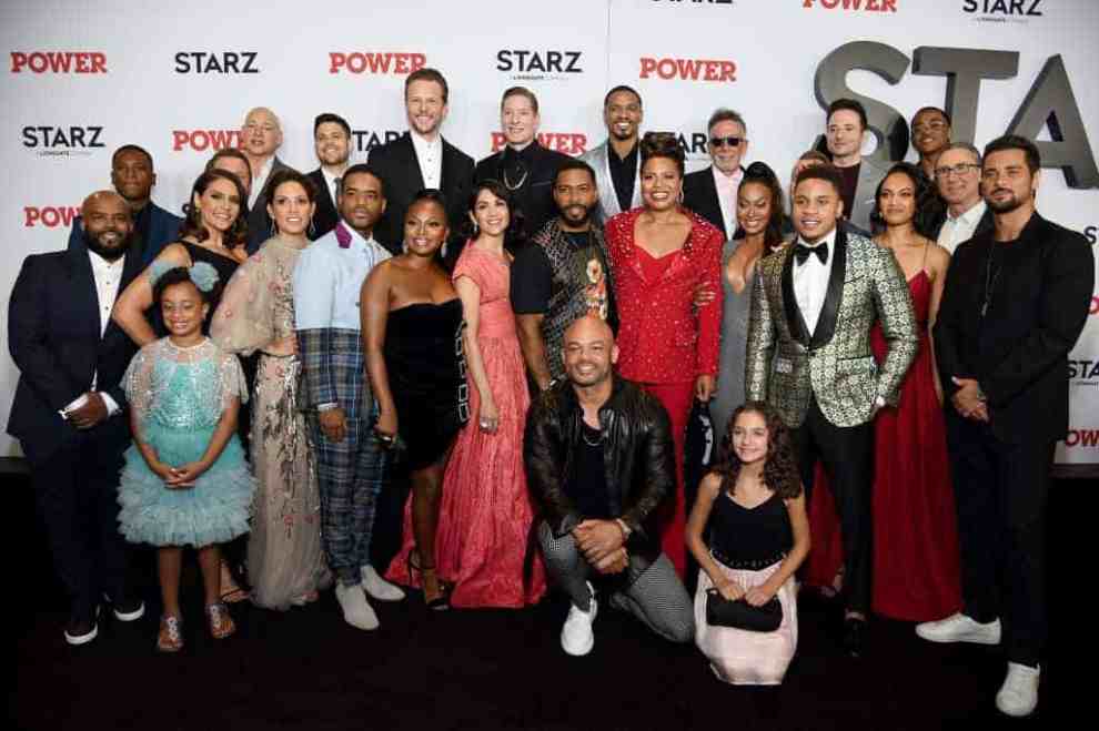 The cast of Power