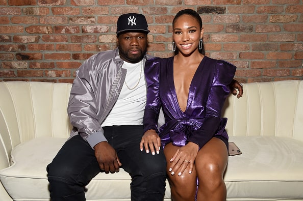 Curtis "50 Cent" Jackson and Jamira at STARZ Madison Square Garden "Power" Season 6 Red Carpet Premiere