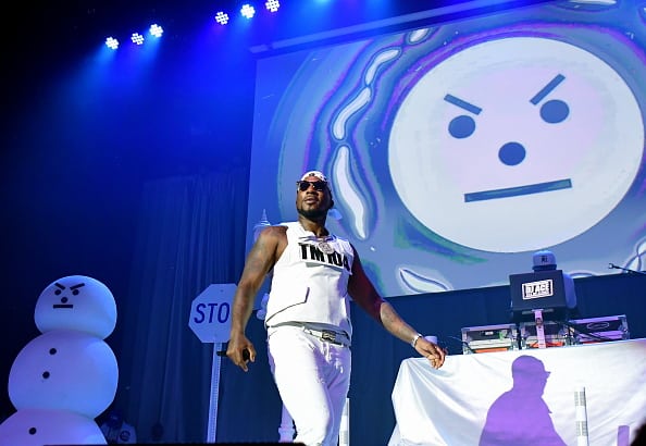 Jeezy performs at Jeezy TM 104 All White Concert at Coca Cola Roxy on August 23