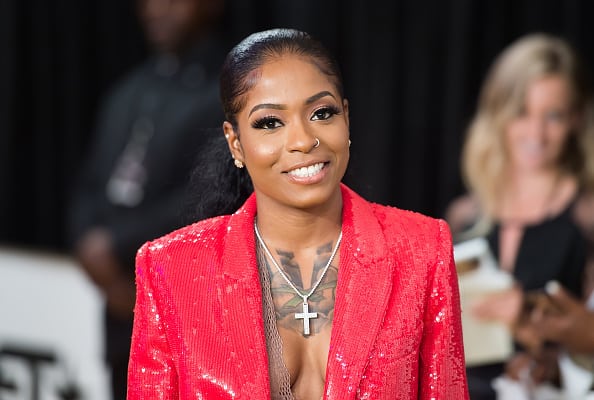 Singer HoodCelebrityy attends 2019 Black Girls Rock! at NJ Performing Arts Center on August 25