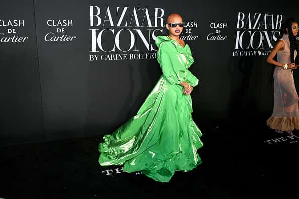 Slick Woods attends the 2019 Harper's Bazaar ICONS on September 06