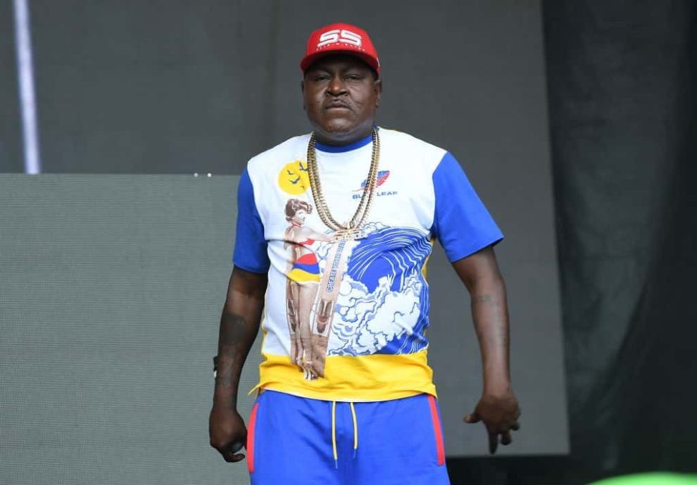 Trick Daddy wearing blue