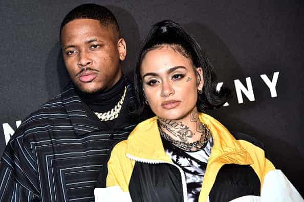YG and Kehlani attend DKNY 30th Anniversary party at St. Ann's Warehouse on September 09