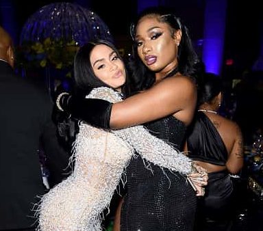 Kehlani (L) and Megan Thee Stallion attend Rihanna's 5th Annual Diamond Ball Benefitting The Clara Lionel Foundation at Cipriani Wall Street on September 12