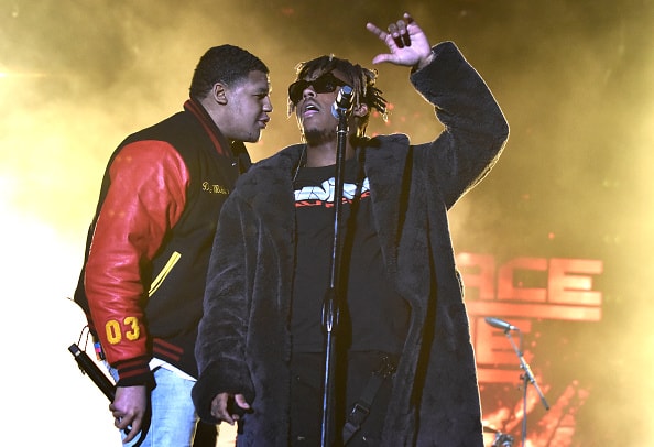 Juice Wrld performs during the 2019 Rolling Loud Music Festival at Oakland-Alameda County Coliseum on September 29
