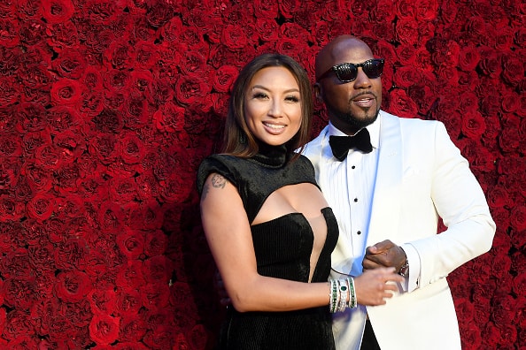 Jeannie Mai and Jeezy attend Tyler Perry Studios grand opening gala at Tyler Perry Studios on October 05