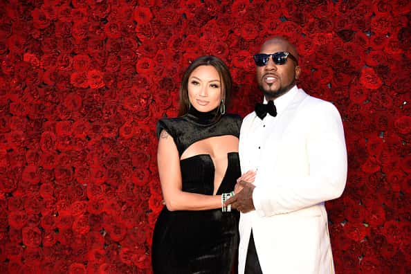 Jeannie Mai and Jeezy attend Tyler Perry Studios grand opening gala at Tyler Perry Studios on October 05