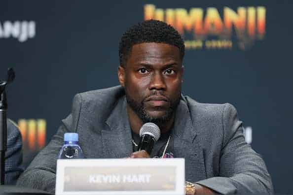 Kevin Hart attends the "Jumanji: The Nex Level" press conference at Montage Los Cabos on November 20