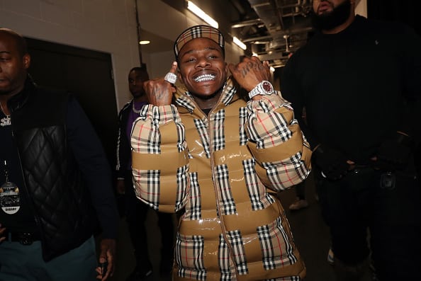 DaBaby backstage during Power 105.1's Powerhouse 2019 at Prudential Center on October 26