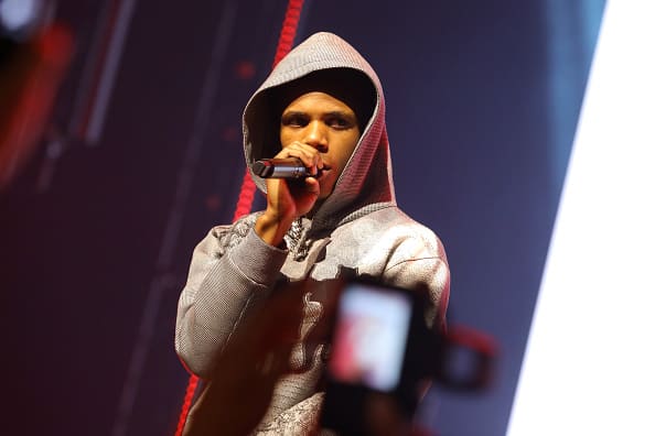 Rapper A Boogie wit da Hoodie performs onstage at 2019 ComplexCon Long Beach - Day 2 at Long Beach Convention Center on November 03