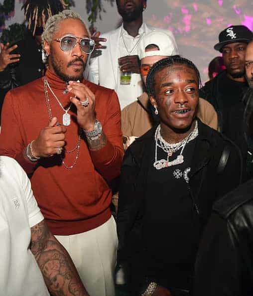 Rapper Future and Lil Uzi Vert attend Forever or Never Birthday Celebration on November 21