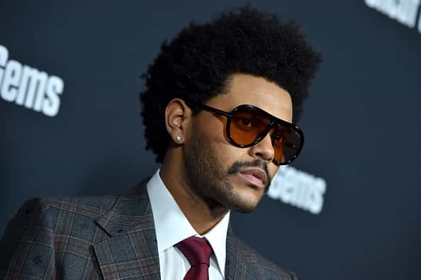 The Weeknd attends the premiere of A24's "Uncut Gems" at The Dome at ArcLight Hollywood on December 11