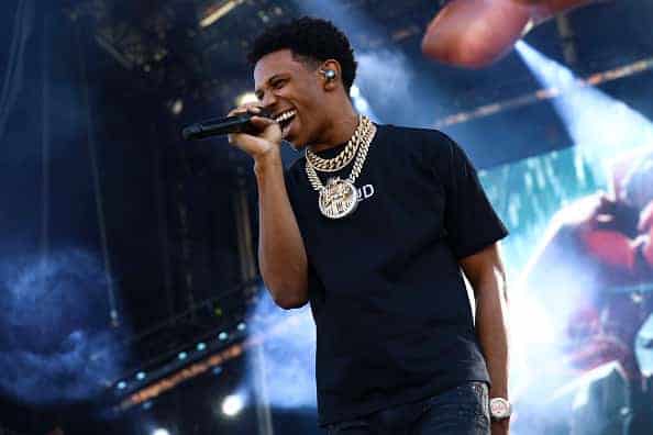 A Boogie Wit Da Hoodie performs on stage at FOMO Festival 2020 on January 12