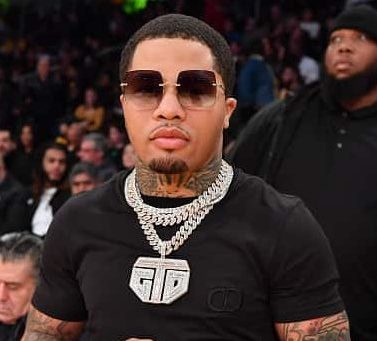 Boxer Gervonta Davis attends a basketball game between the Los Angeles Lakers and the Cleveland Cavaliers at Staples Center on January 13
