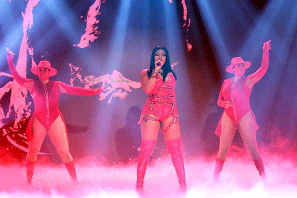 Musical guest Megan Thee Stallion performs on February 13