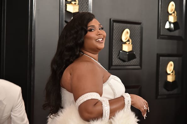 Lizzo attends the 62nd Annual Grammy Awards at Staples Center on January 26
