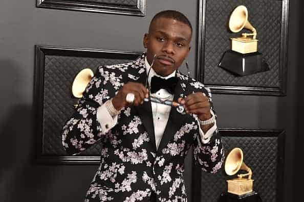 DaBaby attends the 62nd Annual Grammy Awards at Staples Center on January 26