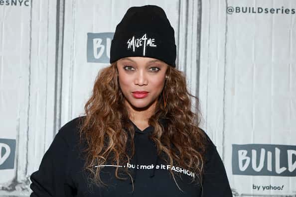 Tyra Banks at Build Studio on February 25