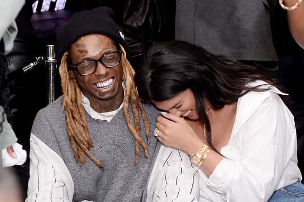 : Lil Wayne and La'Tecia Thomas attend Lil Wayne's "Funeral" album release party