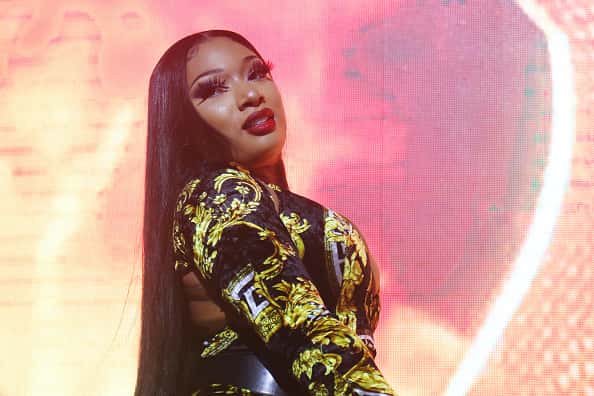 Megan Thee Stallion performs onstage at the 2020 MAXIM Big Game Experience on February 01