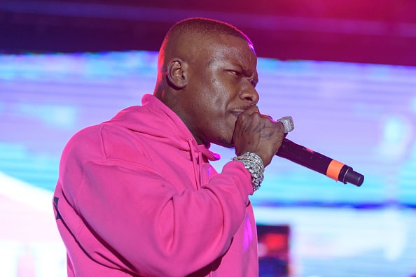 Jonathon Lyndale Kirk also known as Dababy performs onstage during Shaq's Fun House at Mana Wynwood Convention Center on January 31