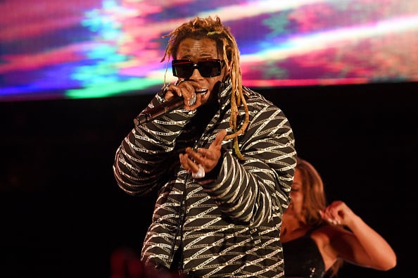 Lil Wayne performs during 2020 State Farm All-Star Saturday Night at United Center on February 15