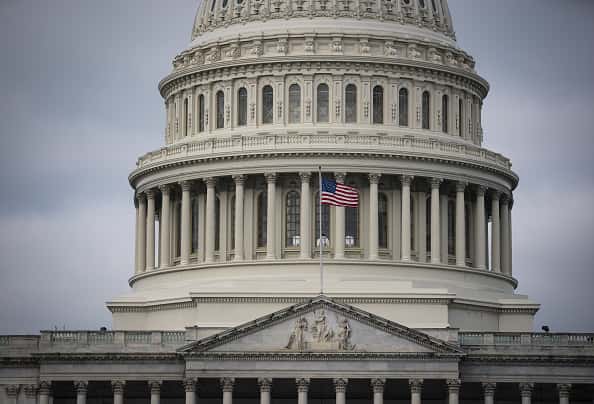 The U.S. Capitol stands in Washington