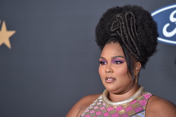 Lizzo attends the 51st NAACP Image Awards at the Pasadena Civic Auditorium on February 22