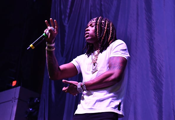 Rapper King Von performs in concert during the "PTSD" tour at The Tabernacle on March 11