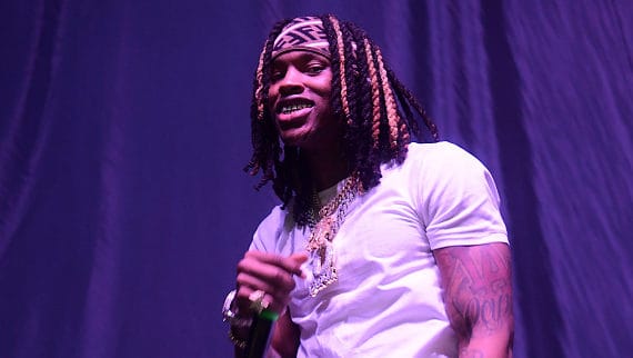 Rapper King Von performs during The PTSD Tour In Concert at The Tabernacle on March 11